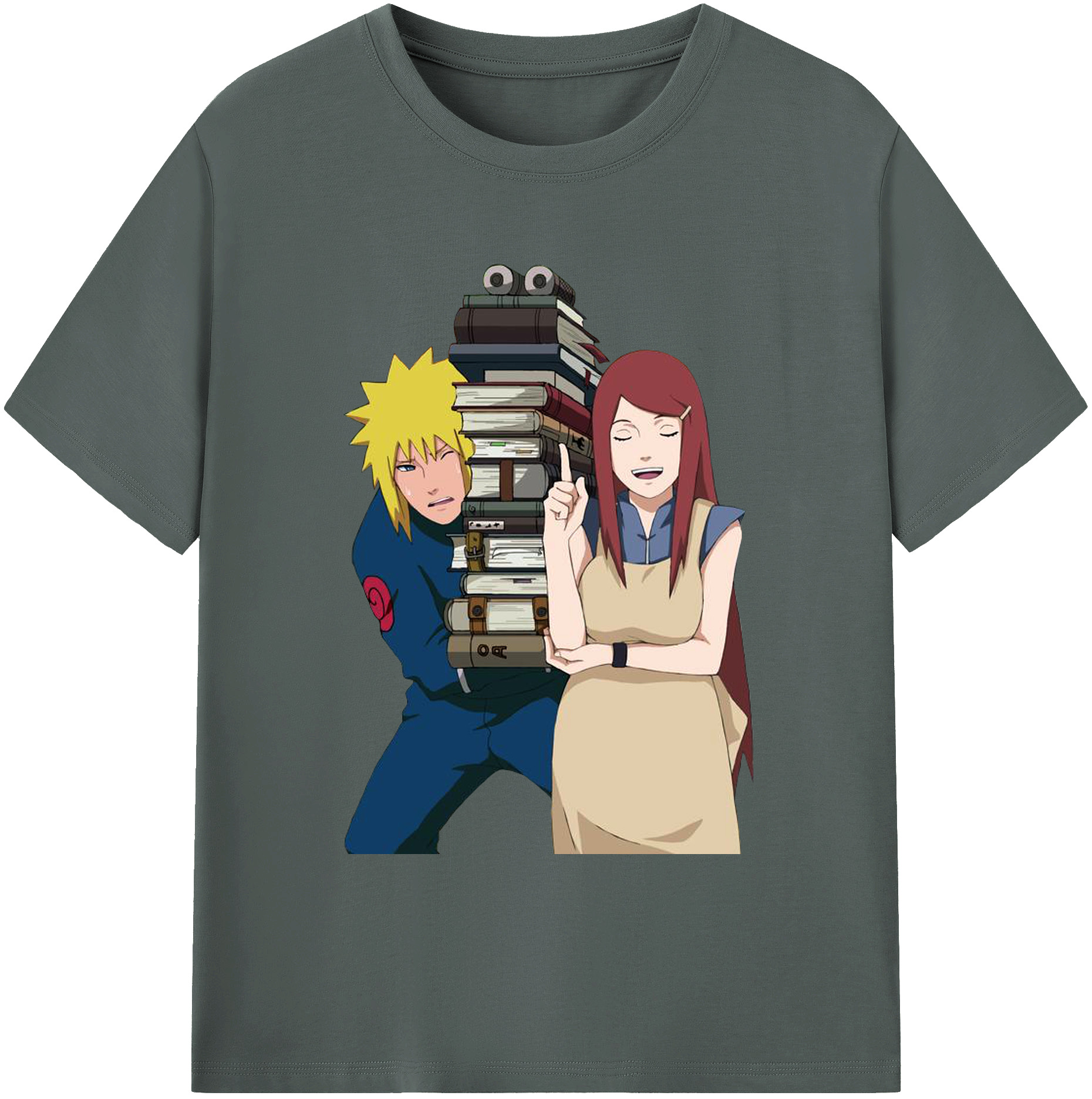 （画像用） NARUTO -ナルト- 波風 ミナト Namikaze Minato 綿100％ メンズ半袖Tシャツ｜肌触りやわらか＆通気性